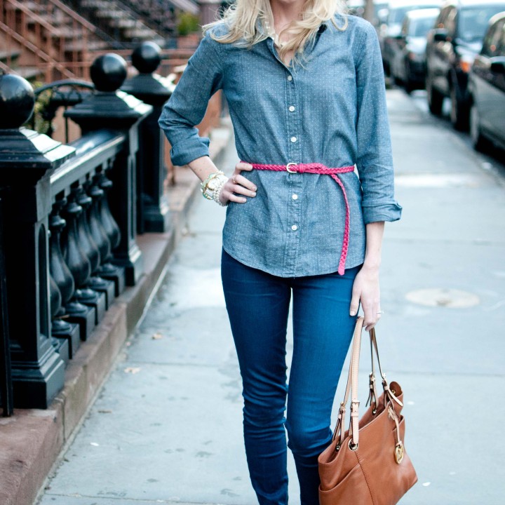 $49.90 Textured Peasant Blouse - Kelly in the City