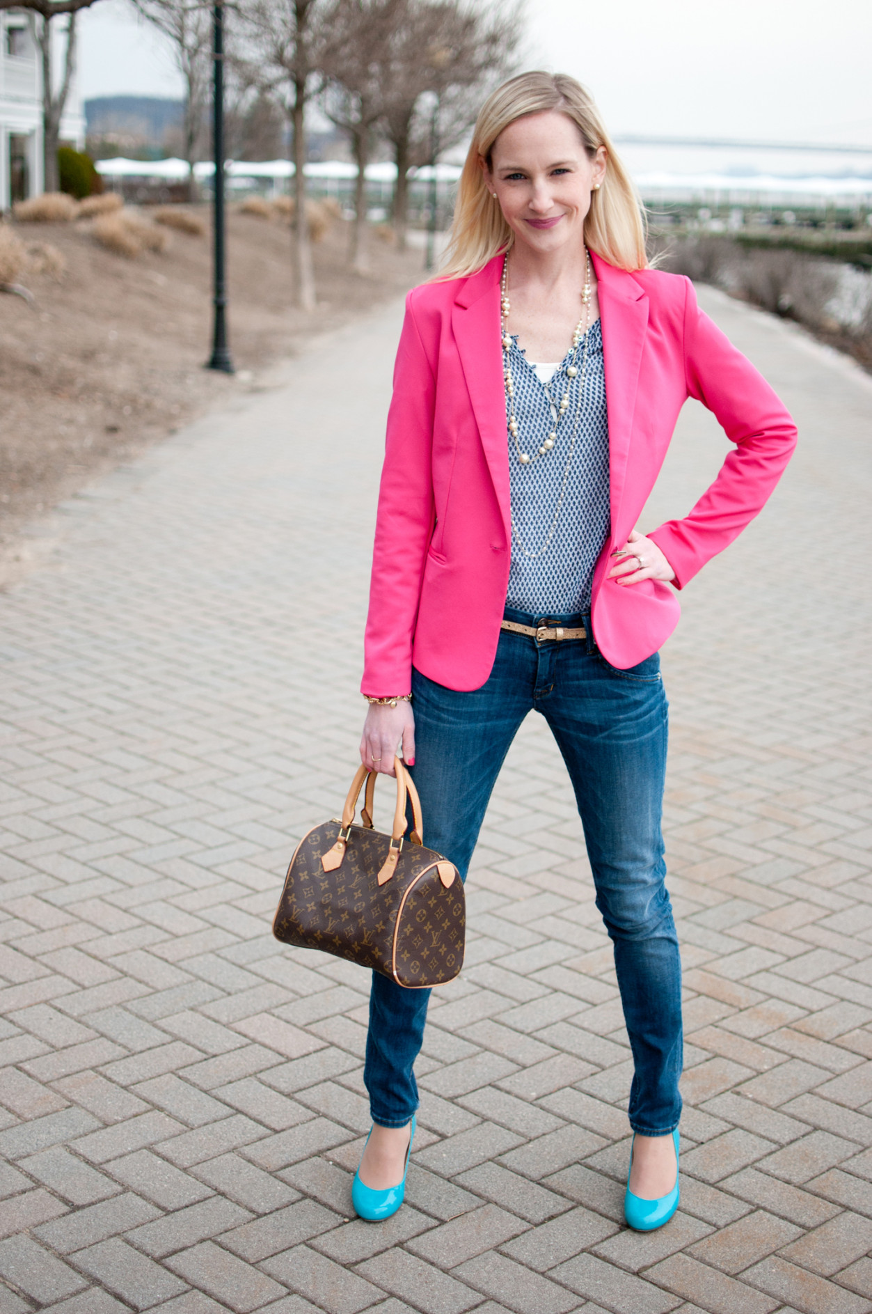 Hot Pink Blazer