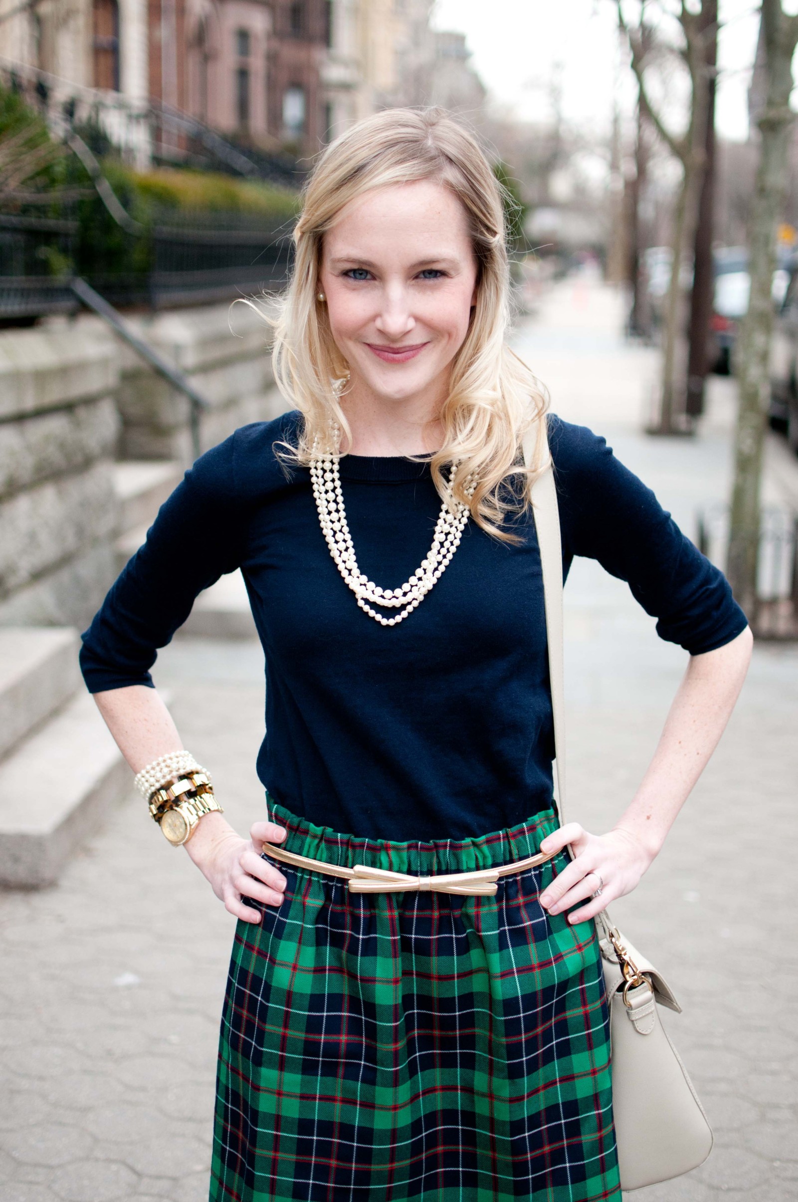 J.Crew Plaid City Mini Skirt