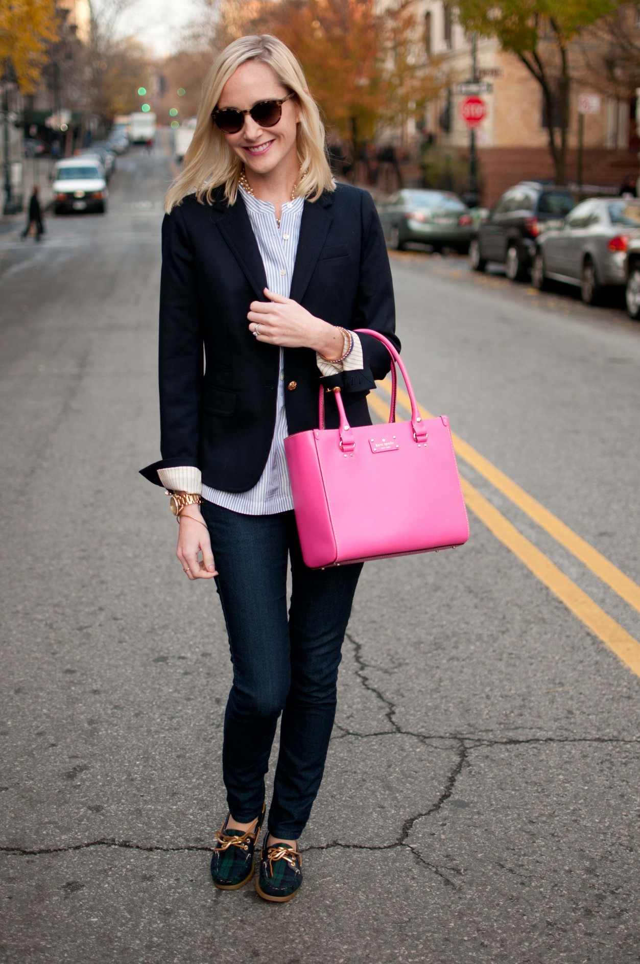 Harlem Prep: Pinstriped Shirts, Blazers and Skinnies