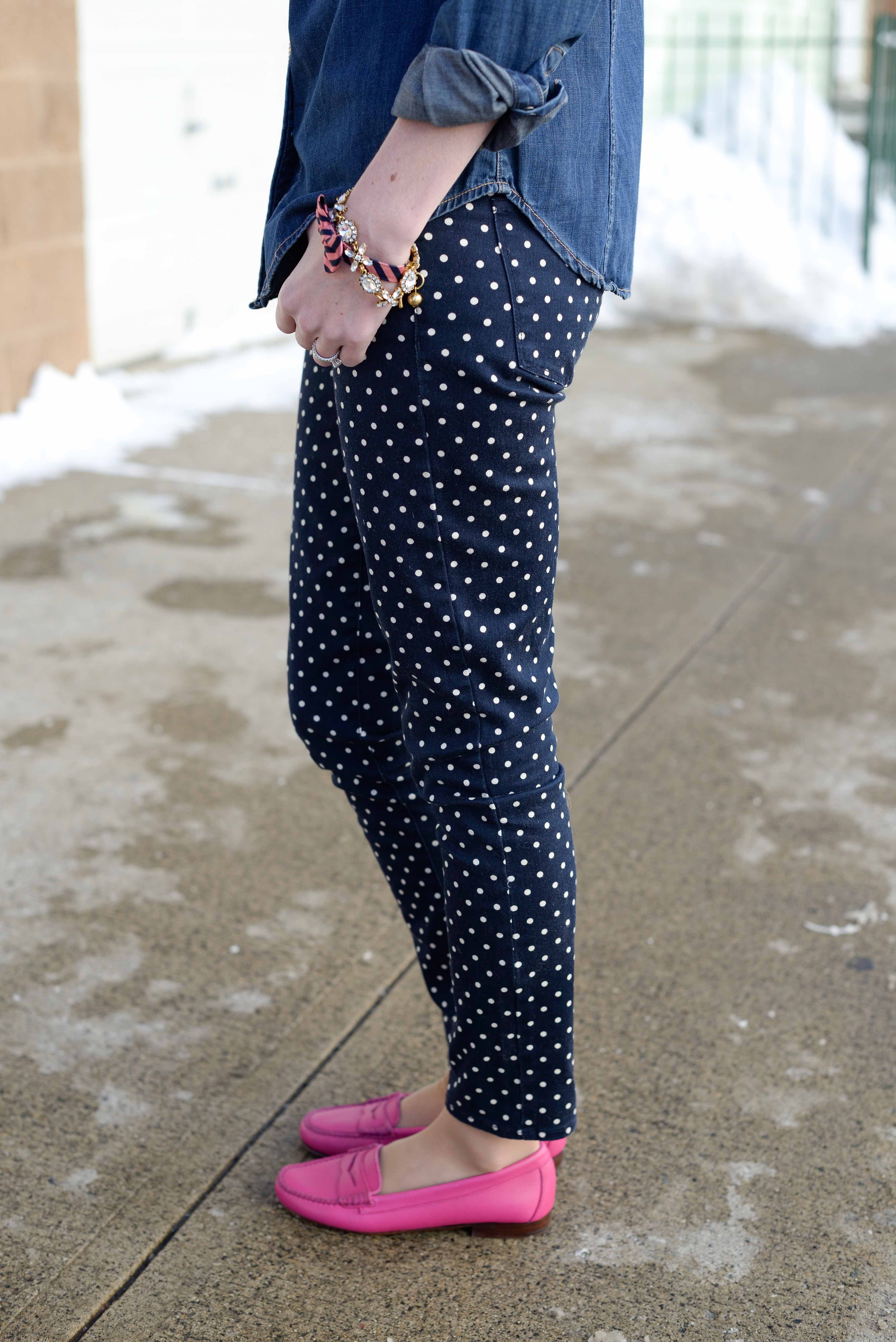 NYC, Post Blizzard: Denim Shirts, Polka Dot Pants, and Benevolent ...