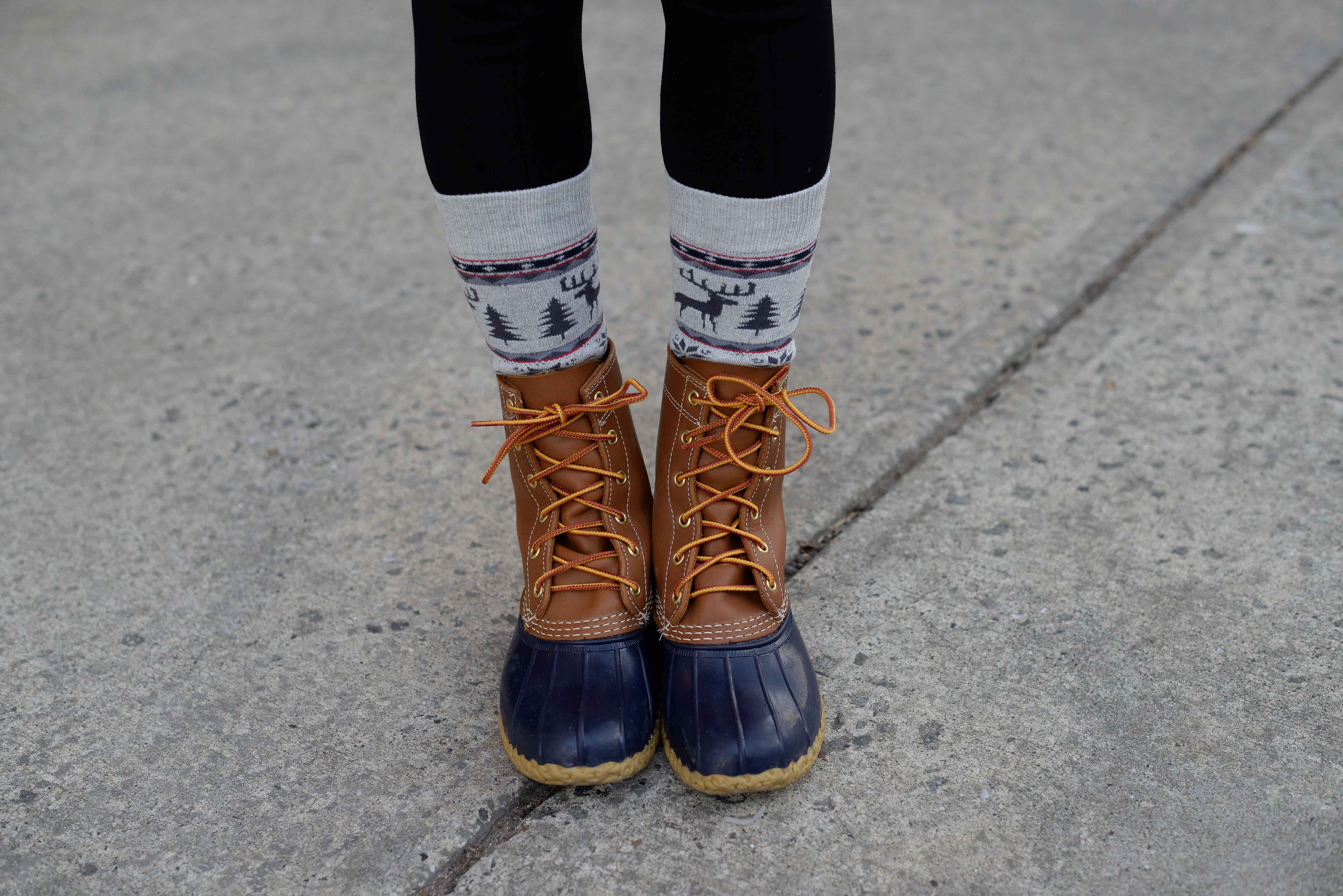 L.L. Bean Boots, Monogrammed Puffer 