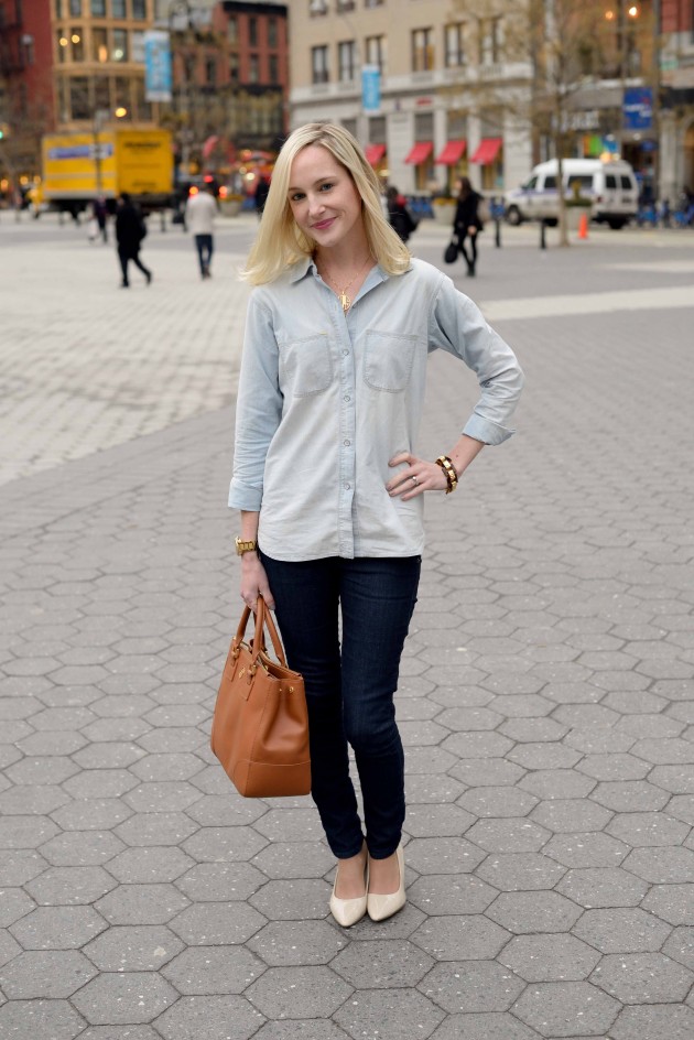 Casual Friday Calls for Madewell Chambray