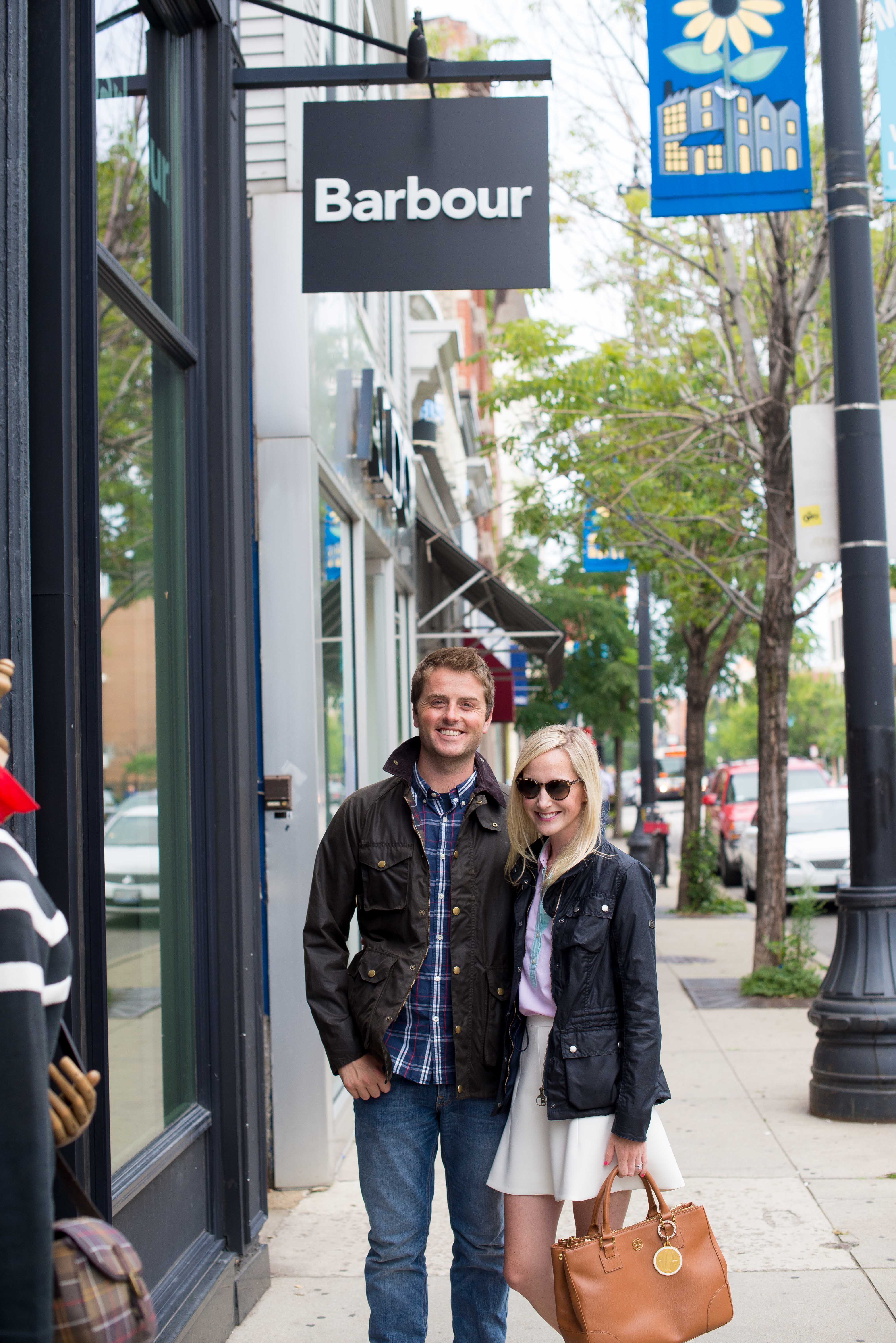 Shopping with Barbour in Lincoln Park