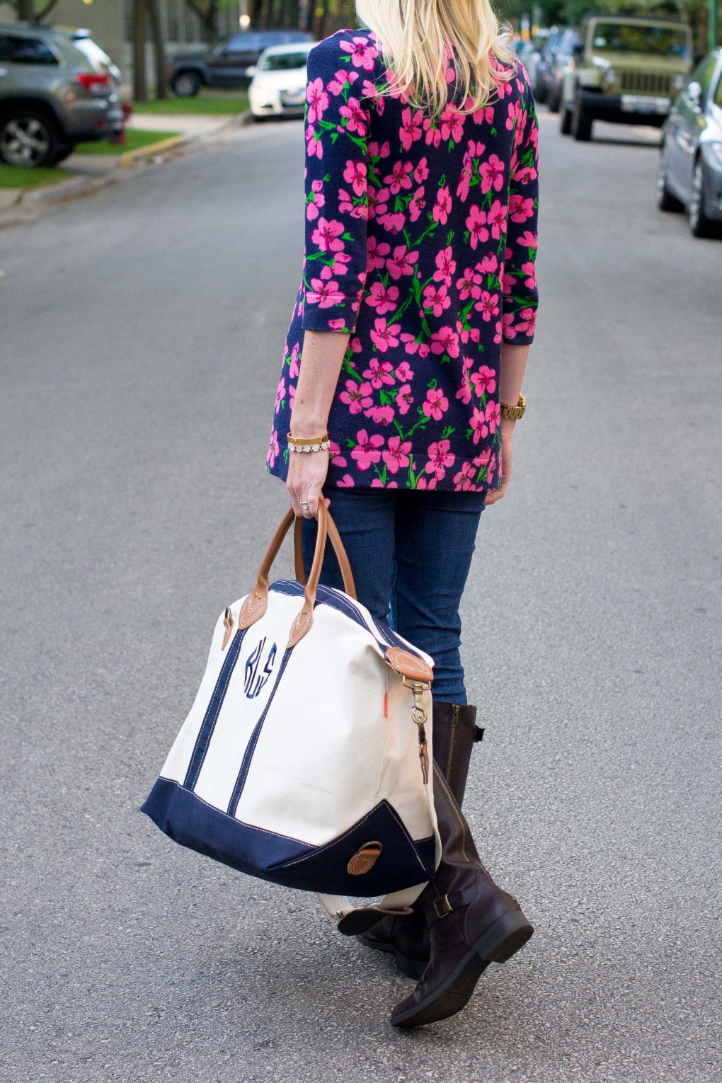 The Monogrammed Duffle Bag