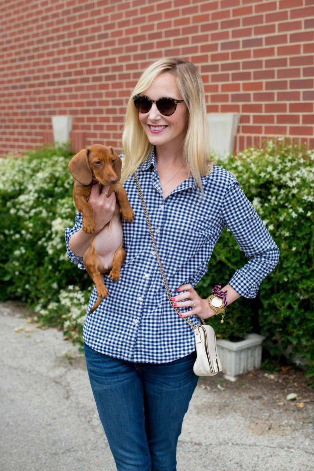 CJ OKC Gingham Sweatshirt