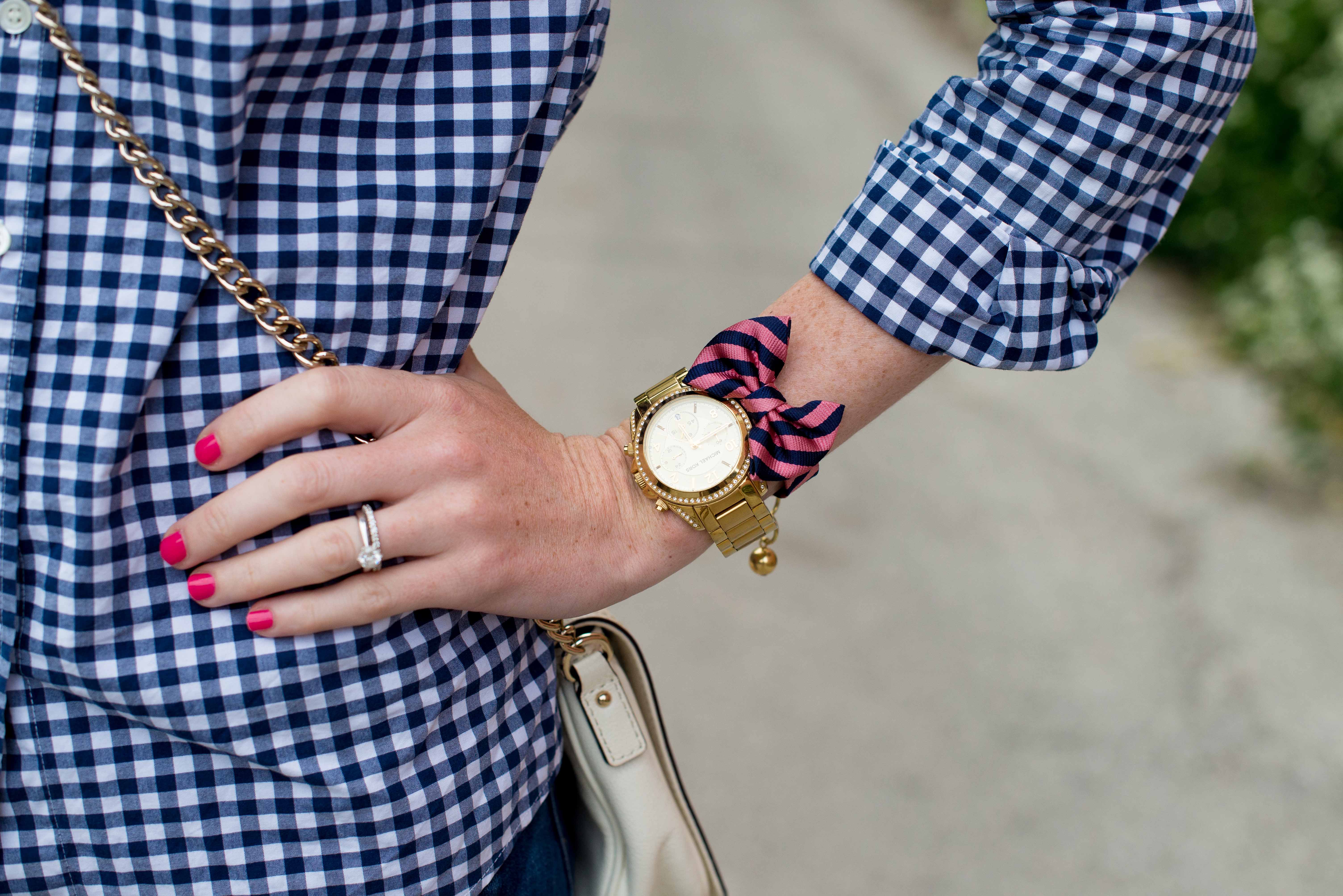 jcrew navy gingham shirt-22