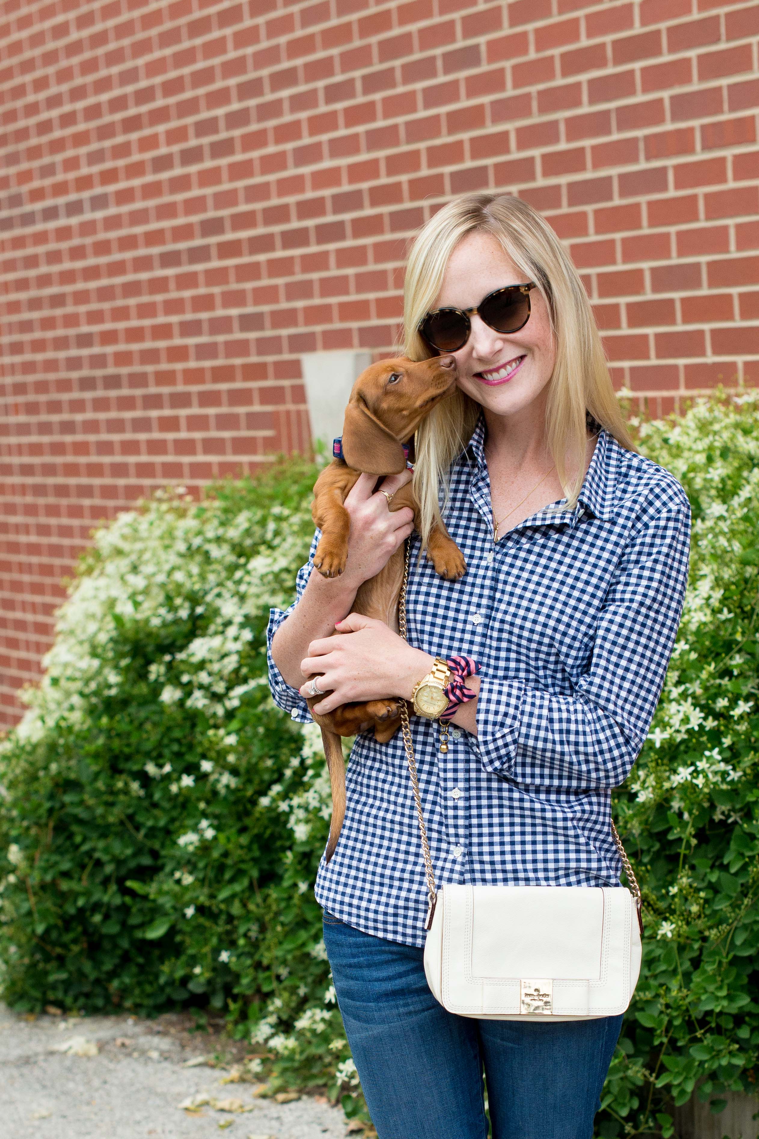 jcrew navy gingham shirt-5