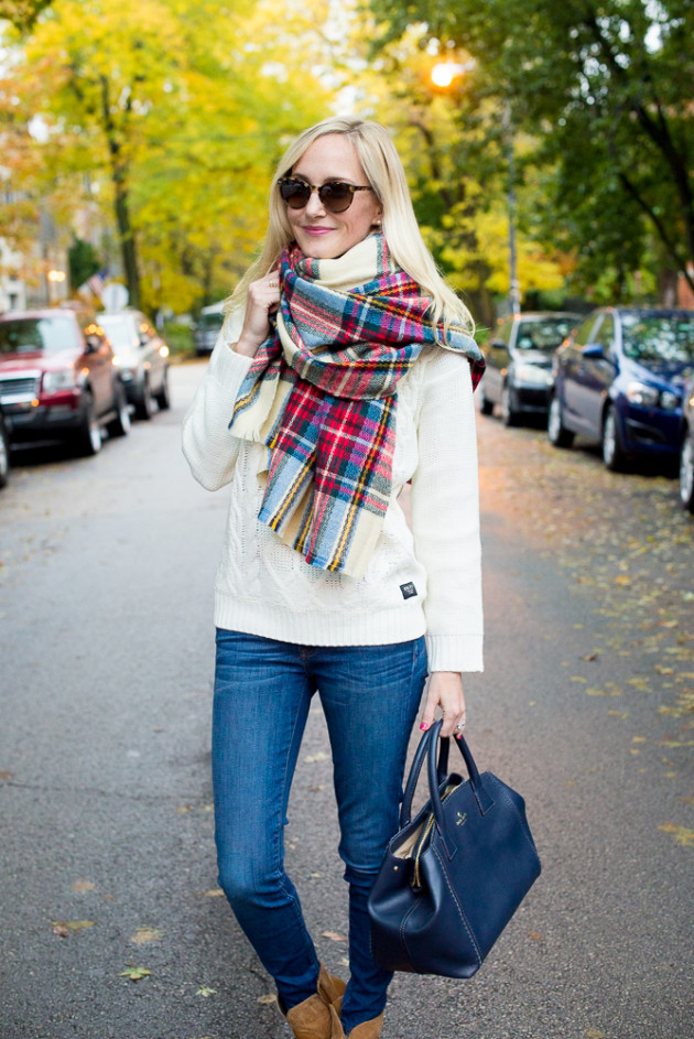 The Plaid Blanket Scarf by Asos