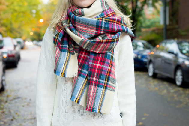 The Plaid Blanket Scarf by Asos