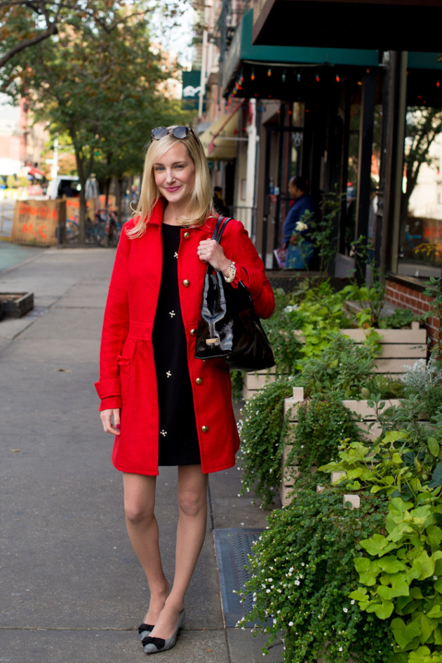 Little Red Coat in NYC