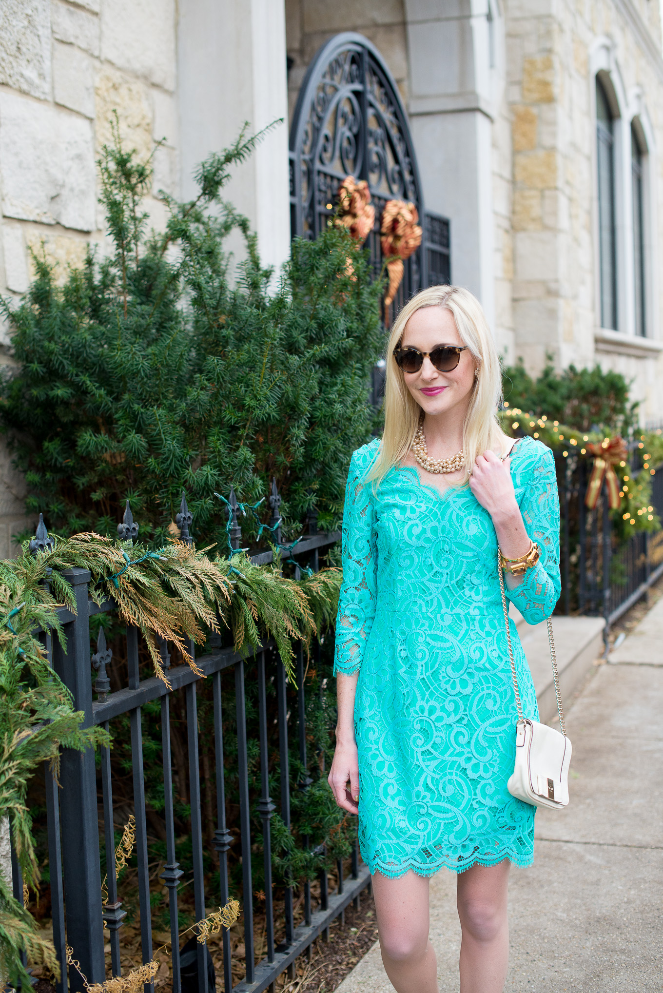 Lilly pulitzer clearance green lace dress