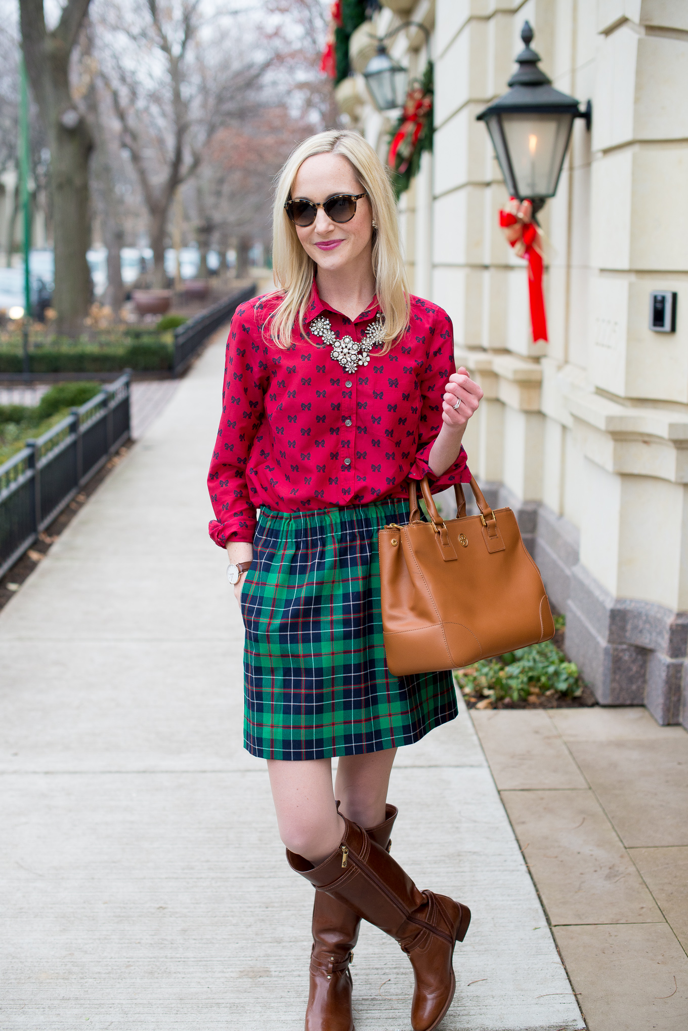 Tory Burch Light Brown Riding Boots - Kelly in the City