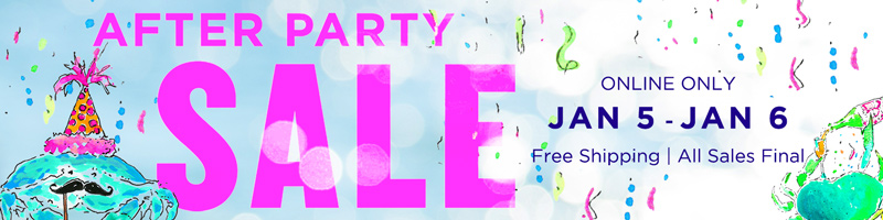 Lilly Pulitzer After Party Sale January