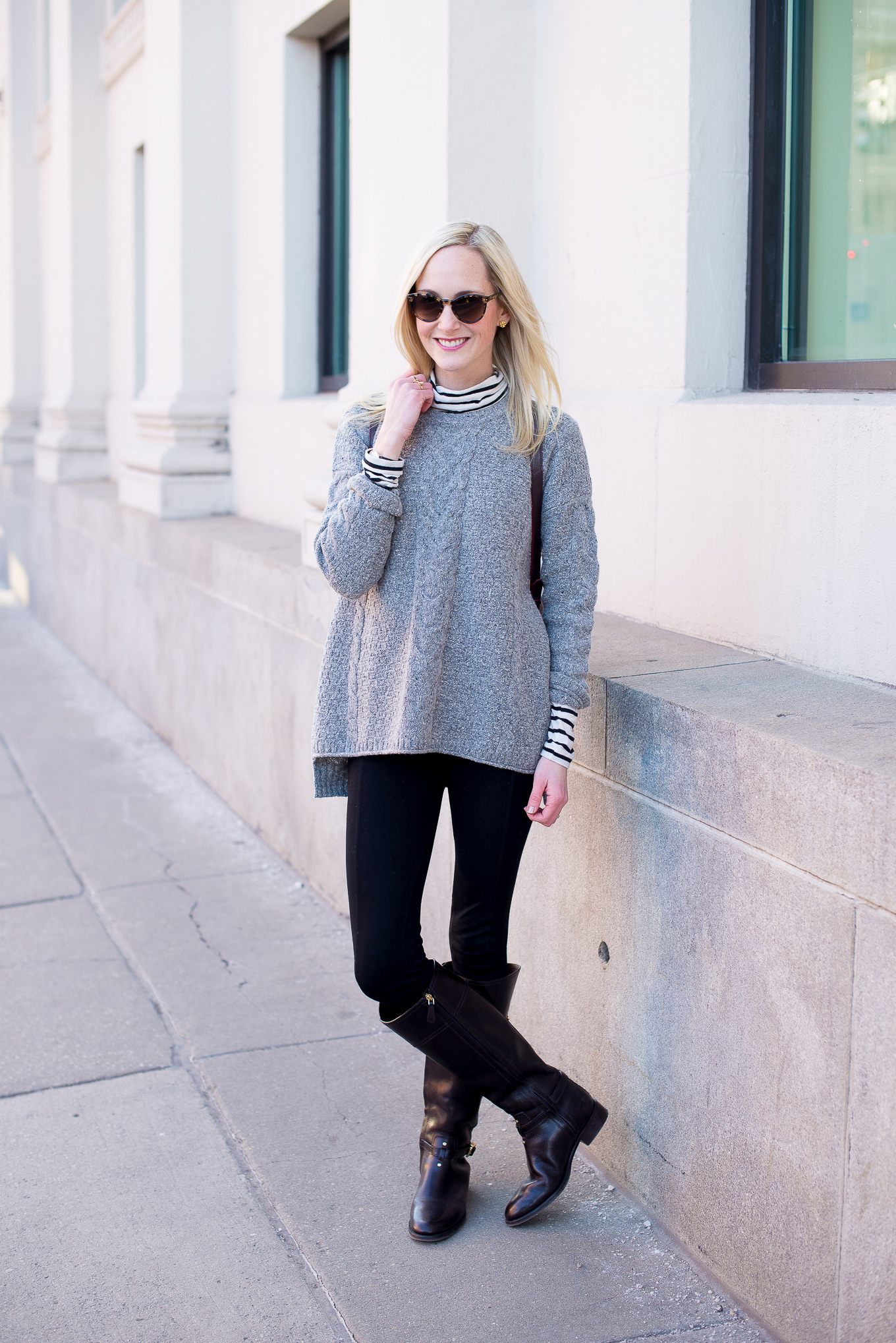 Madewell Cable Knit Sweater-2