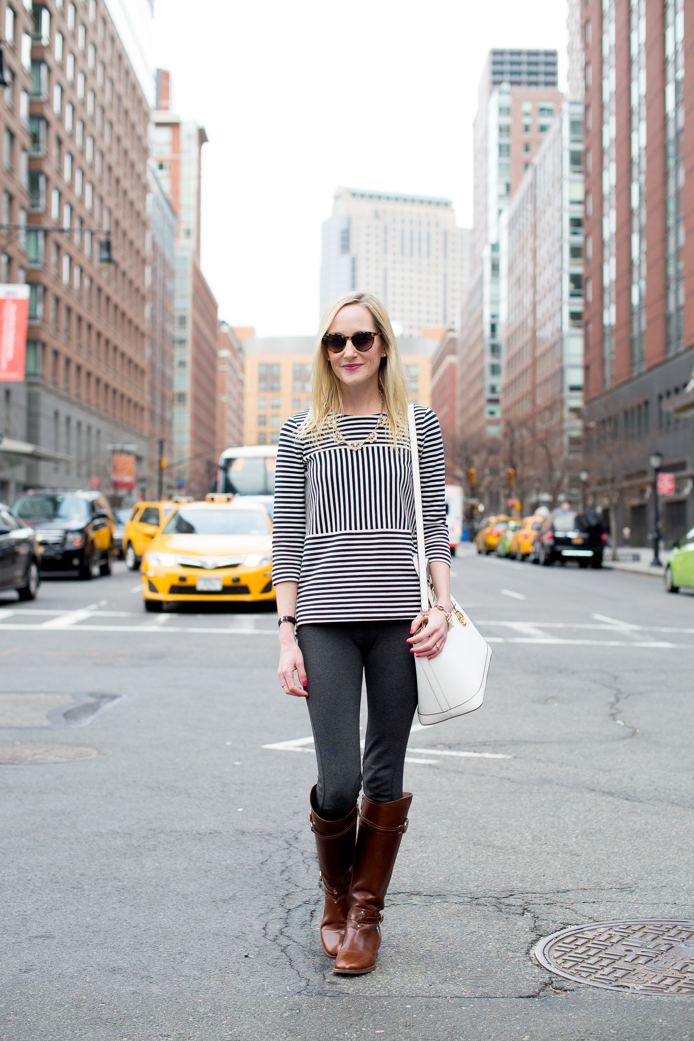 Tory Burch Almond Riding Boots