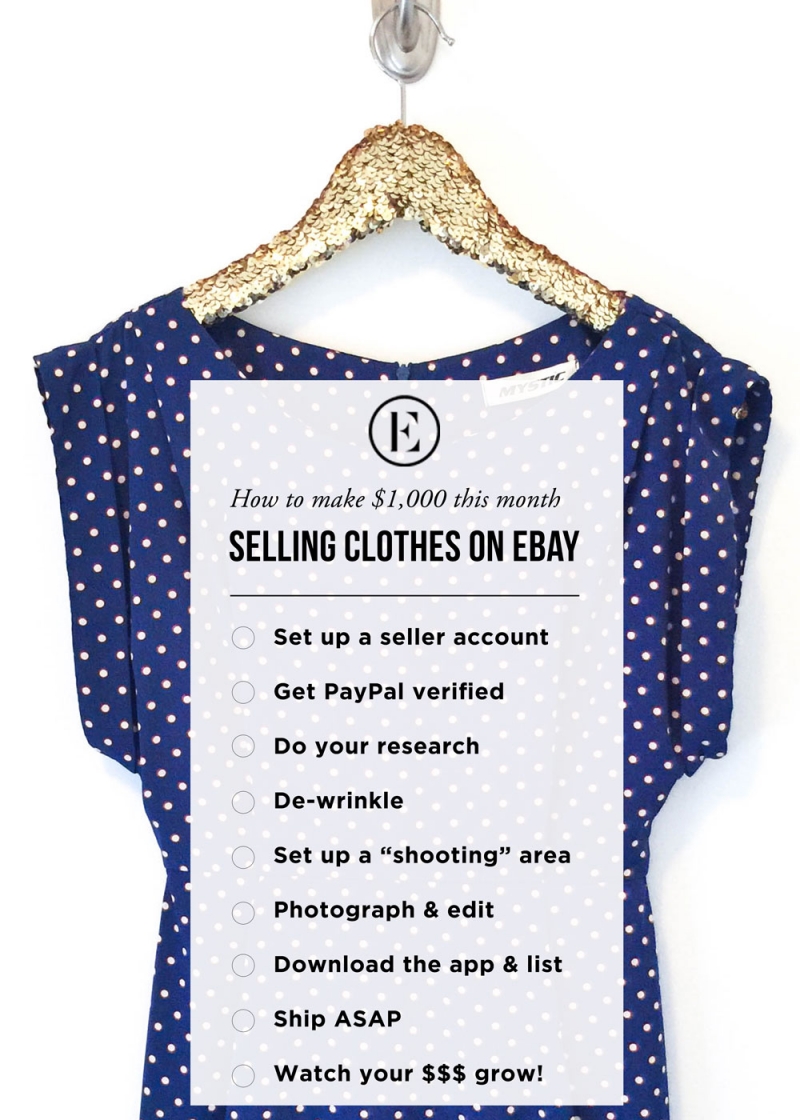 How to sell your clothes on ebay