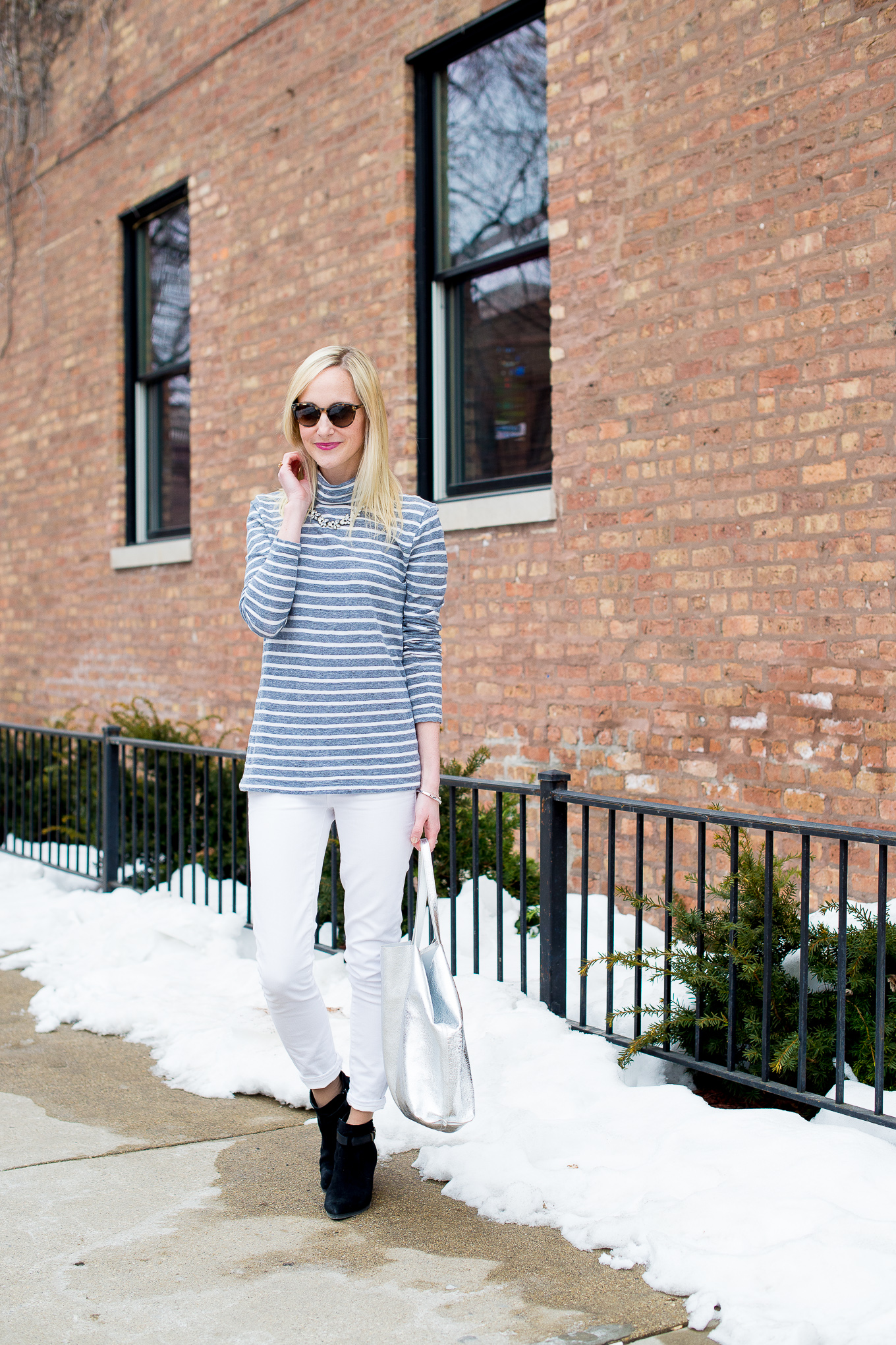 J.Crew Striped Turtleneck-18