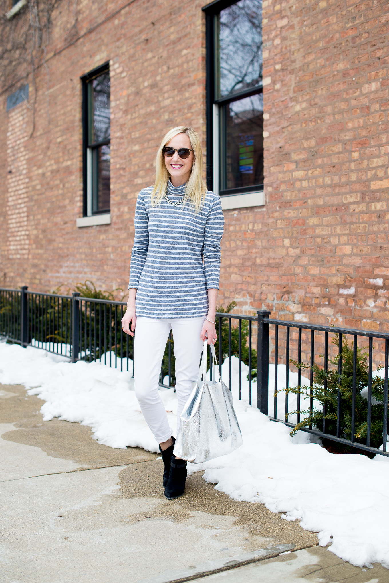 J.Crew Striped Turtleneck-19