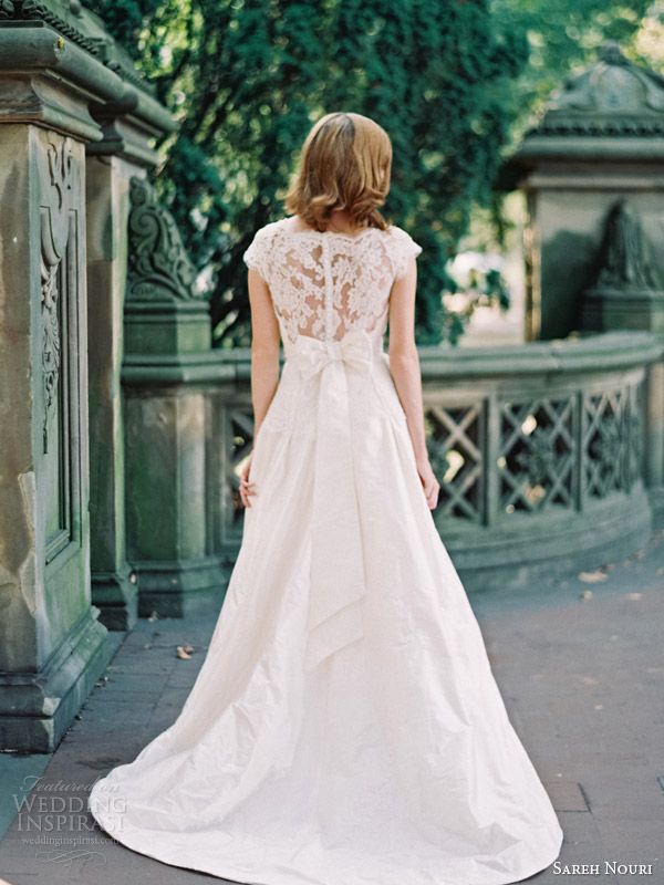 Bow Back Wedding Dress 2