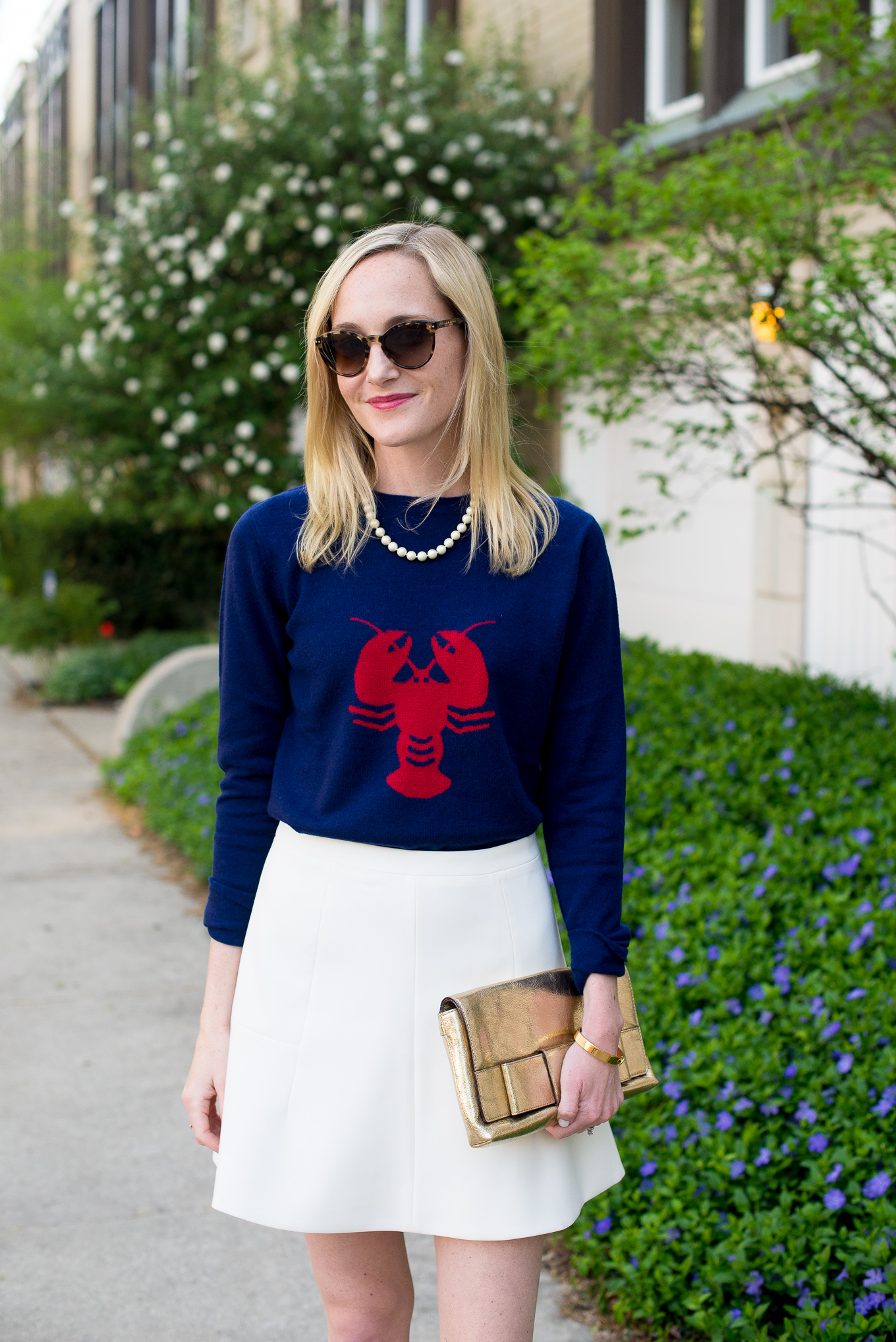 Two Bees Cashmere Lobster Sweater Tuckernuck-12