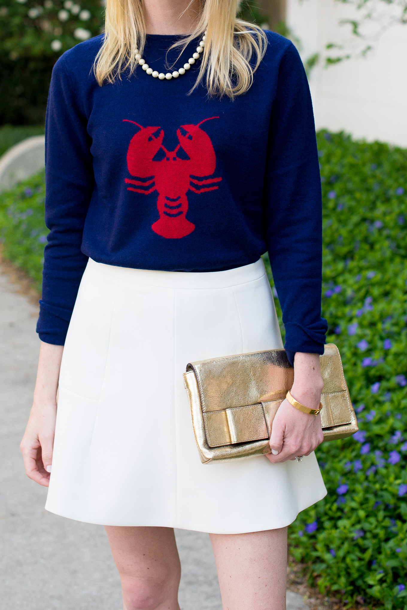 Two Bees Cashmere Lobster Sweater Tuckernuck-13