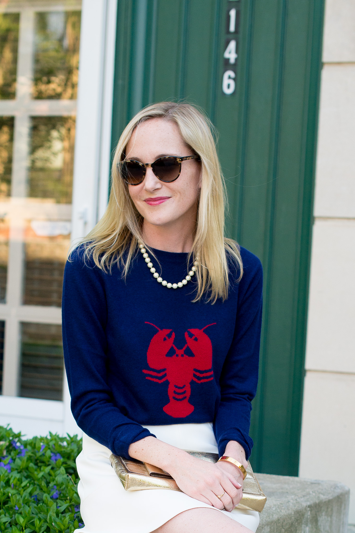 Two Bees Cashmere Lobster Sweater Tuckernuck-19