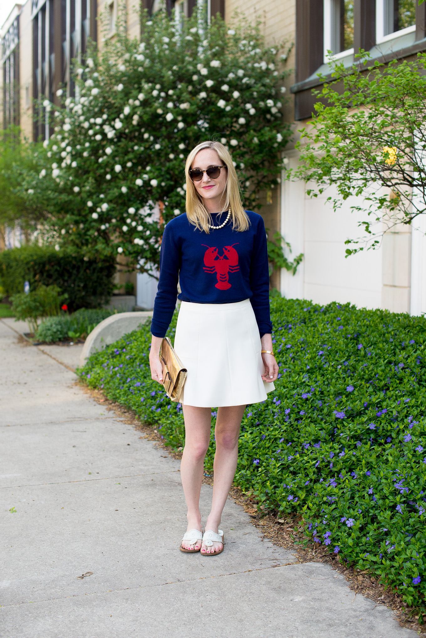 Two Bees Cashmere Lobster Sweater Tuckernuck-6