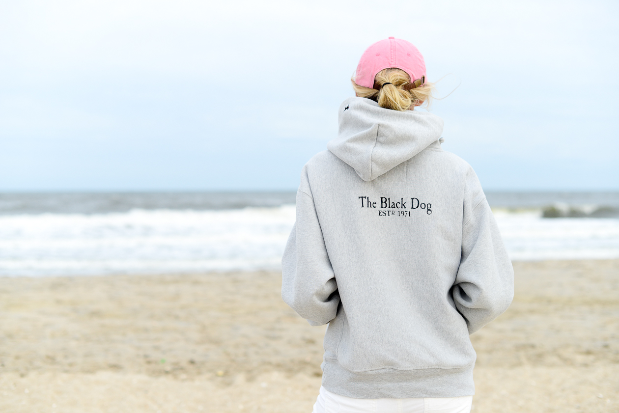 The black dog discount hoodie