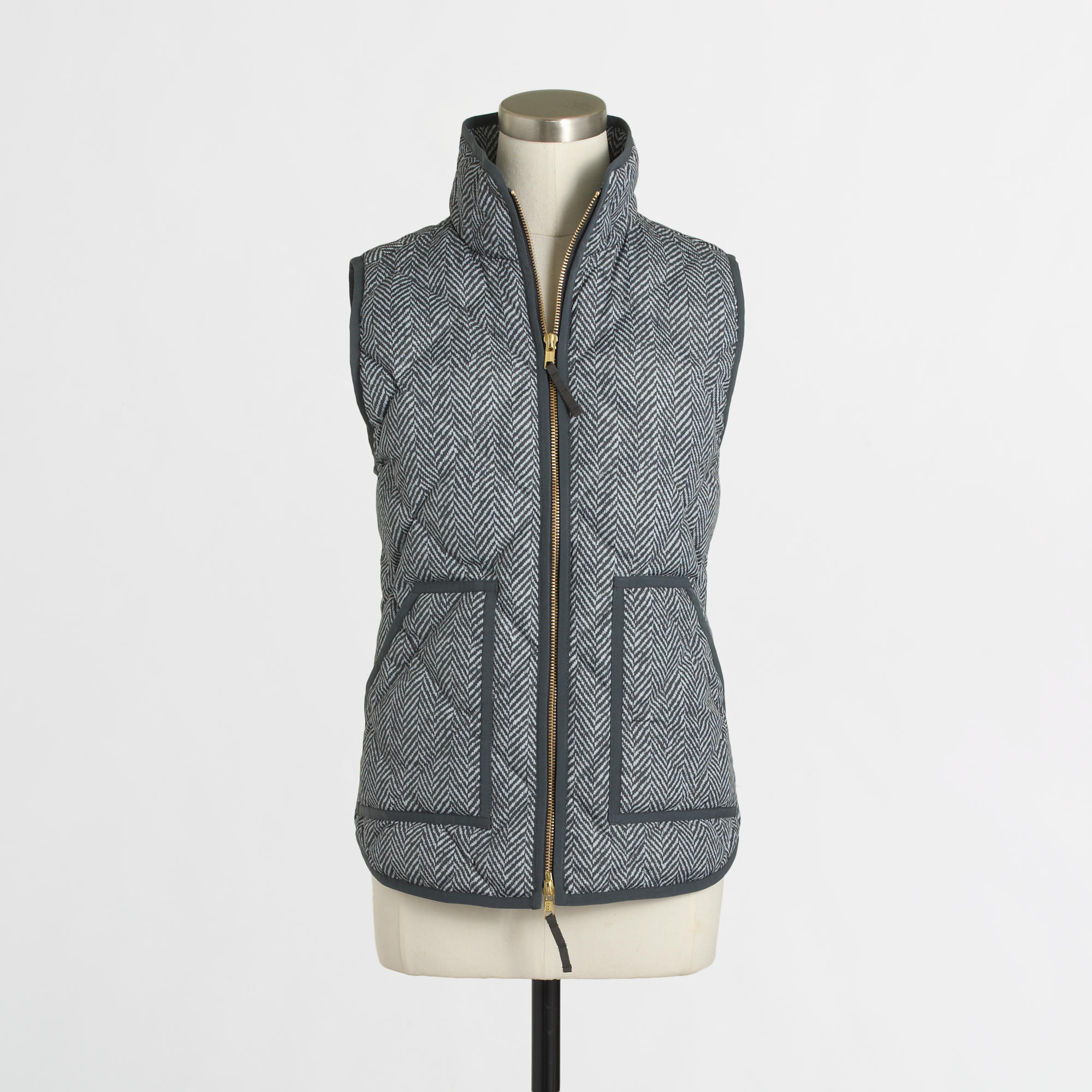 J crew clearance factory puffer vest