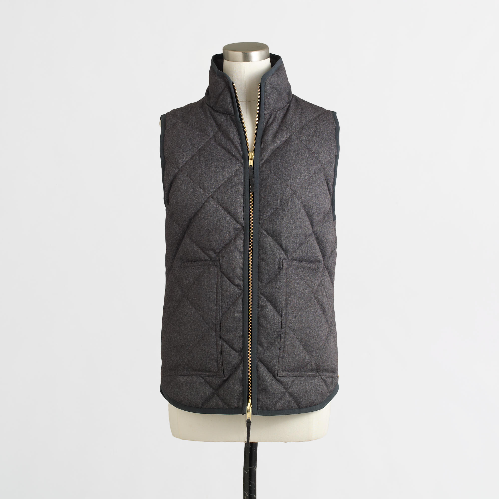 J crew puffer vest best sale