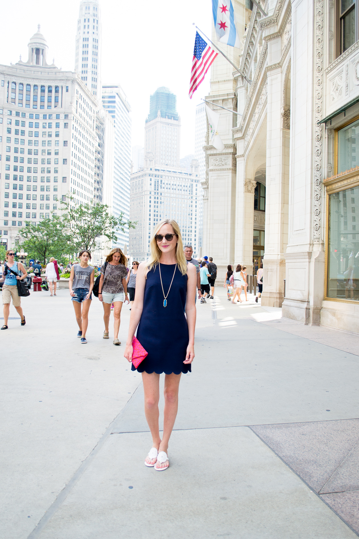 JCrew Scalloped Dress-1