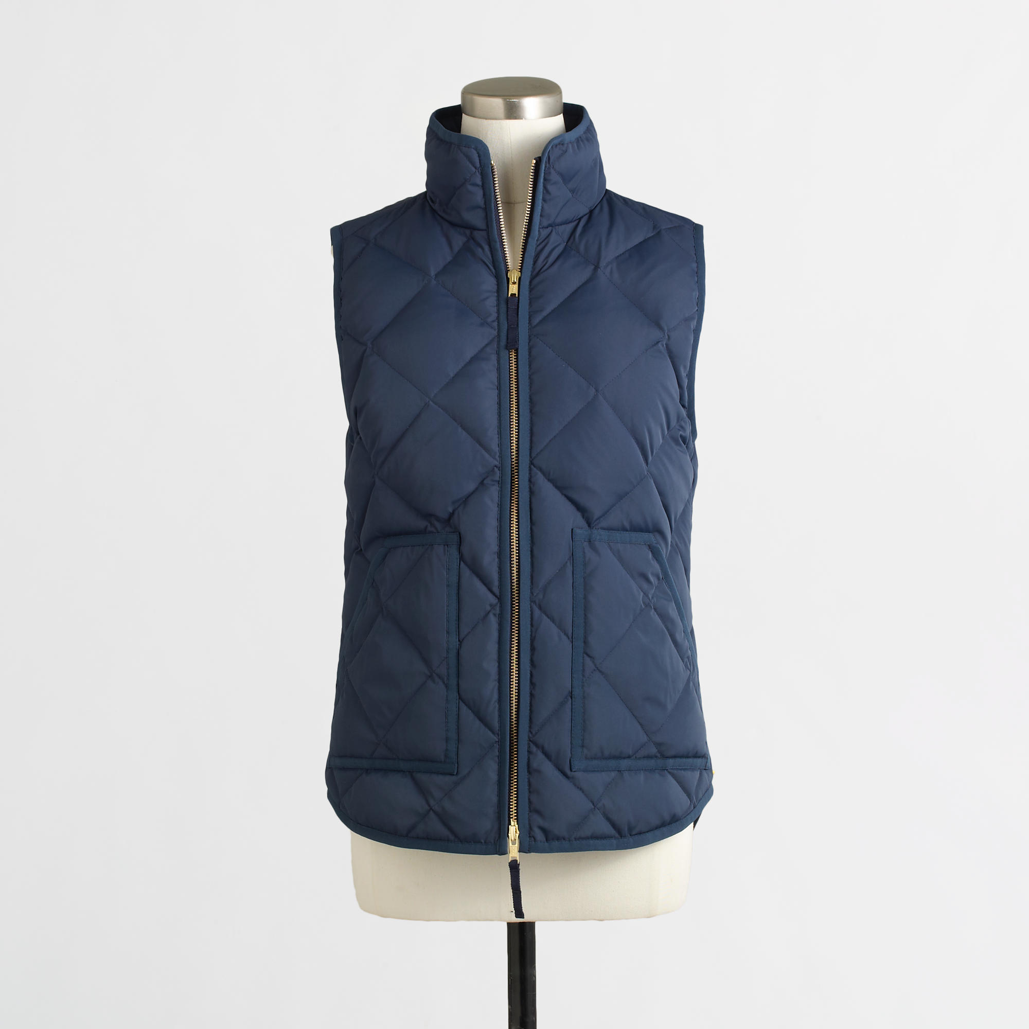 J crew womens puffer vest online