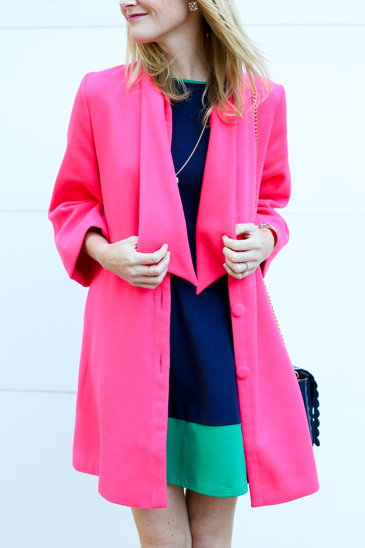 Pink Bow Coat-16