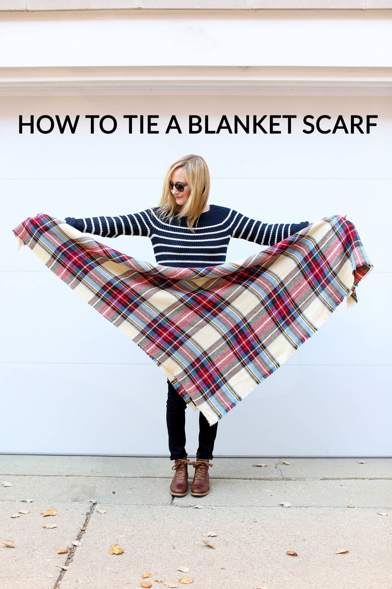 The Best Three Ways to Tie a Blanket Scarf (video!) - PaleOMG