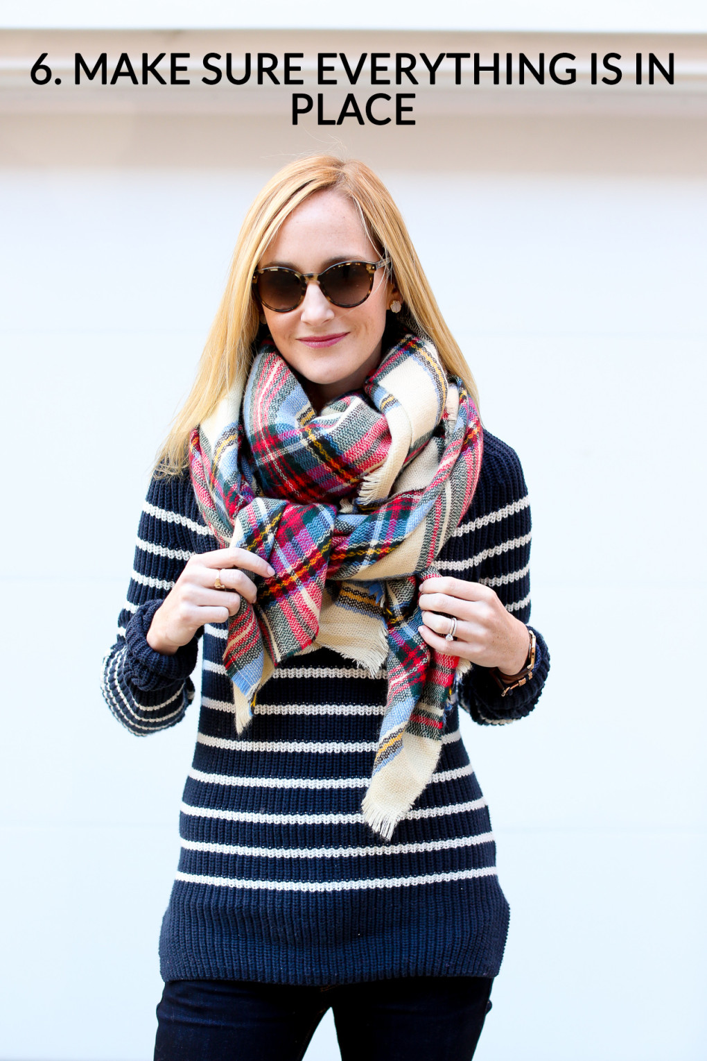 How to Tie a Blanket Scarf