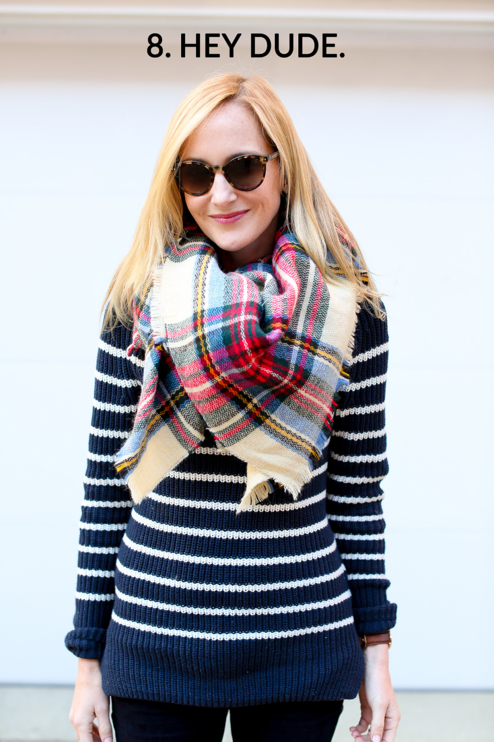 How to Tie a Blanket Scarf