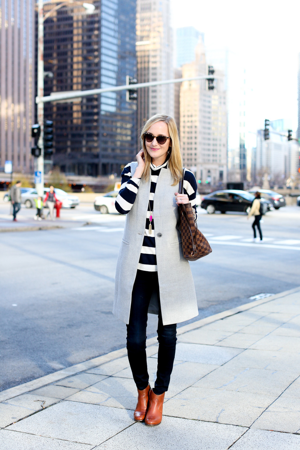 The Vest Trend - Kelly in the City