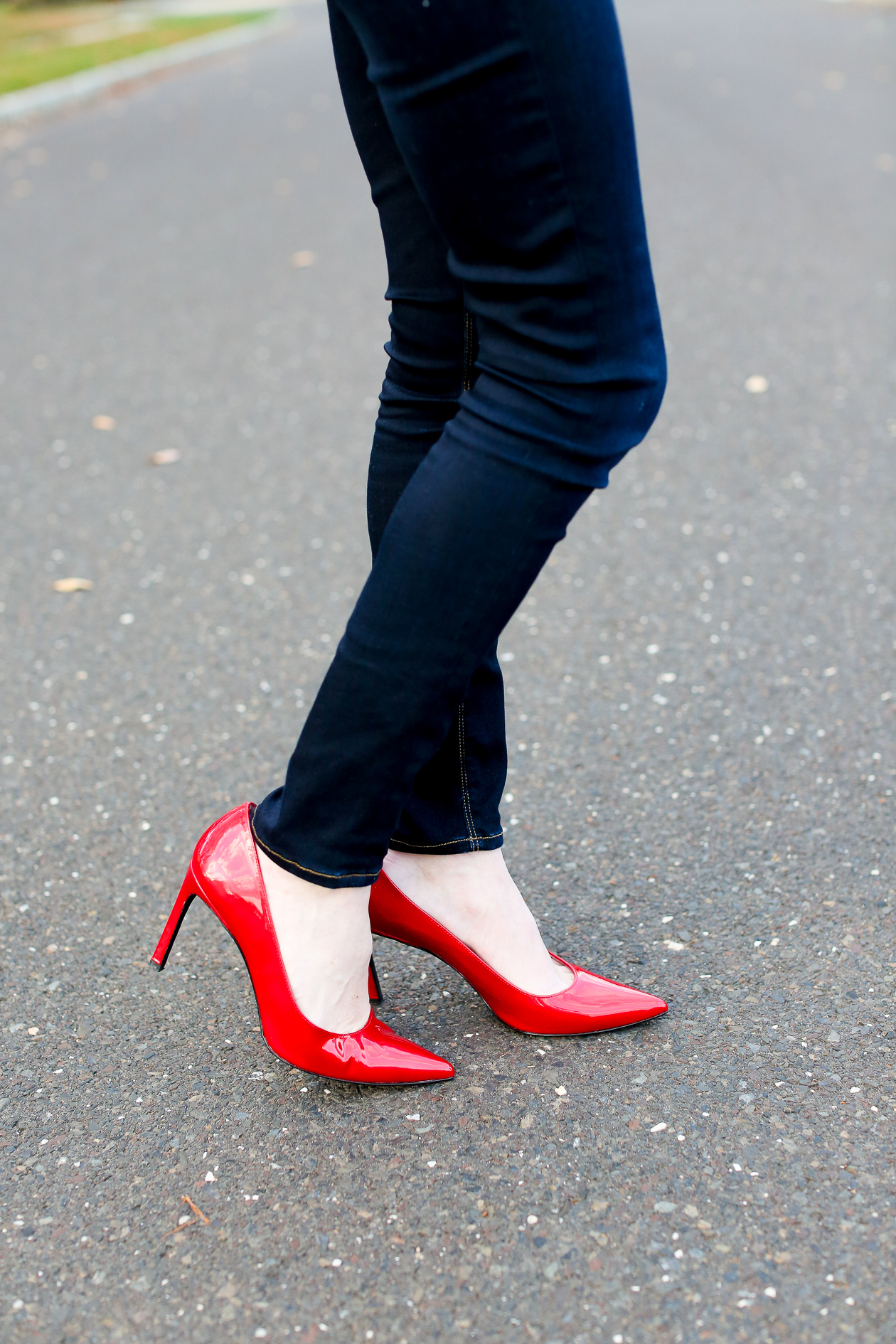 Stuart Weitzman Zappos Virgin American Red Pumps-100