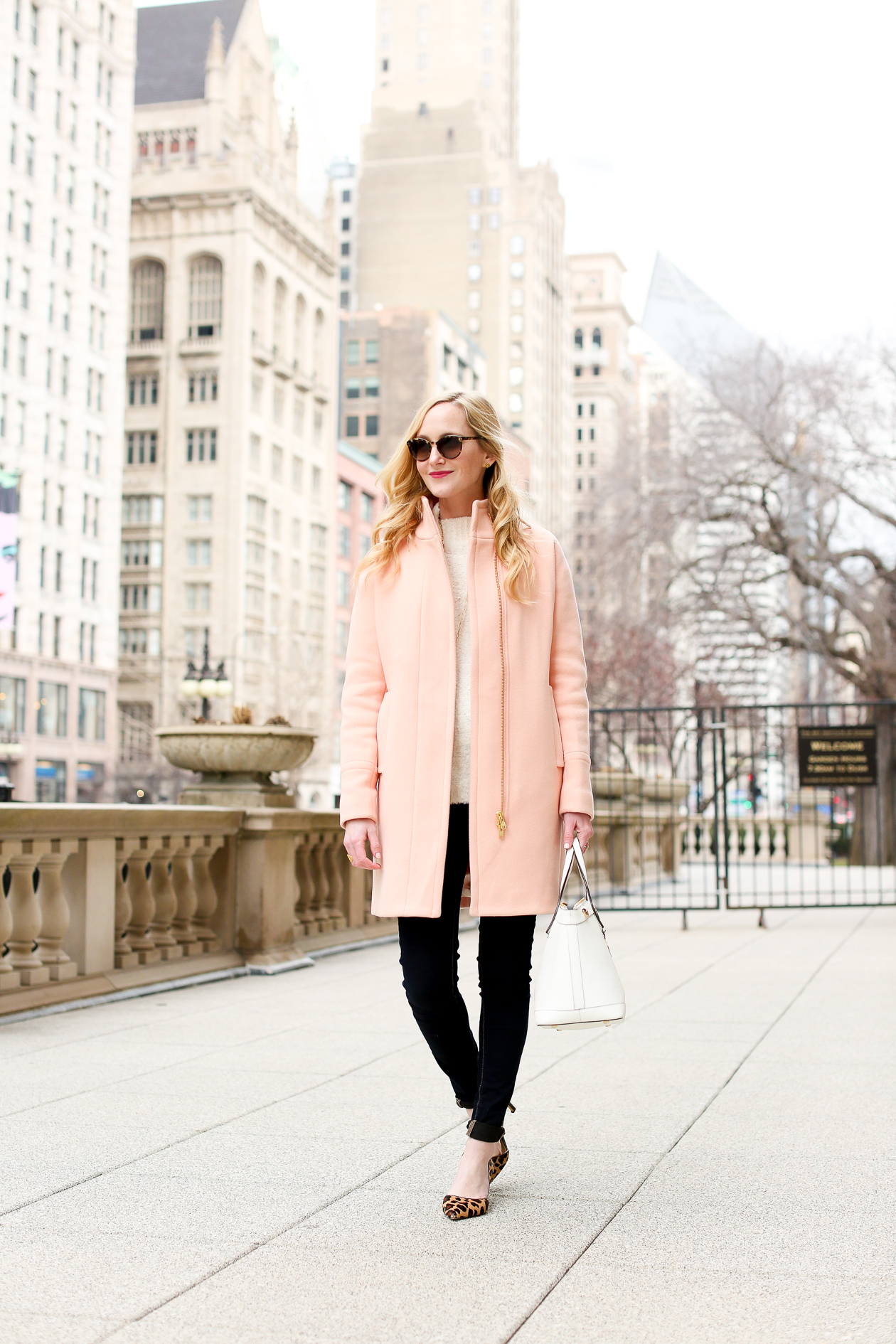 Pink hot sale cocoon coat