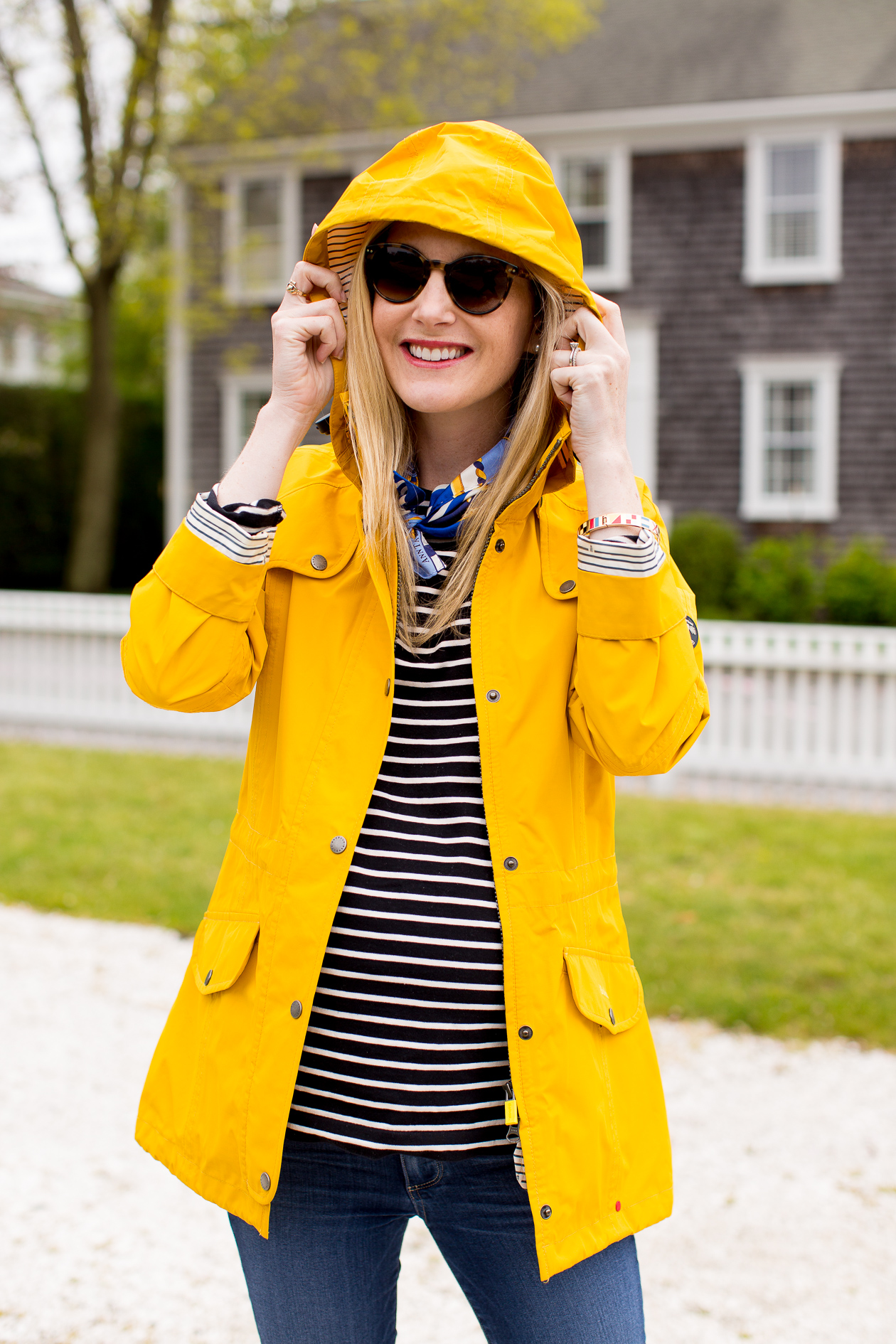 Barbour yellow sale raincoat