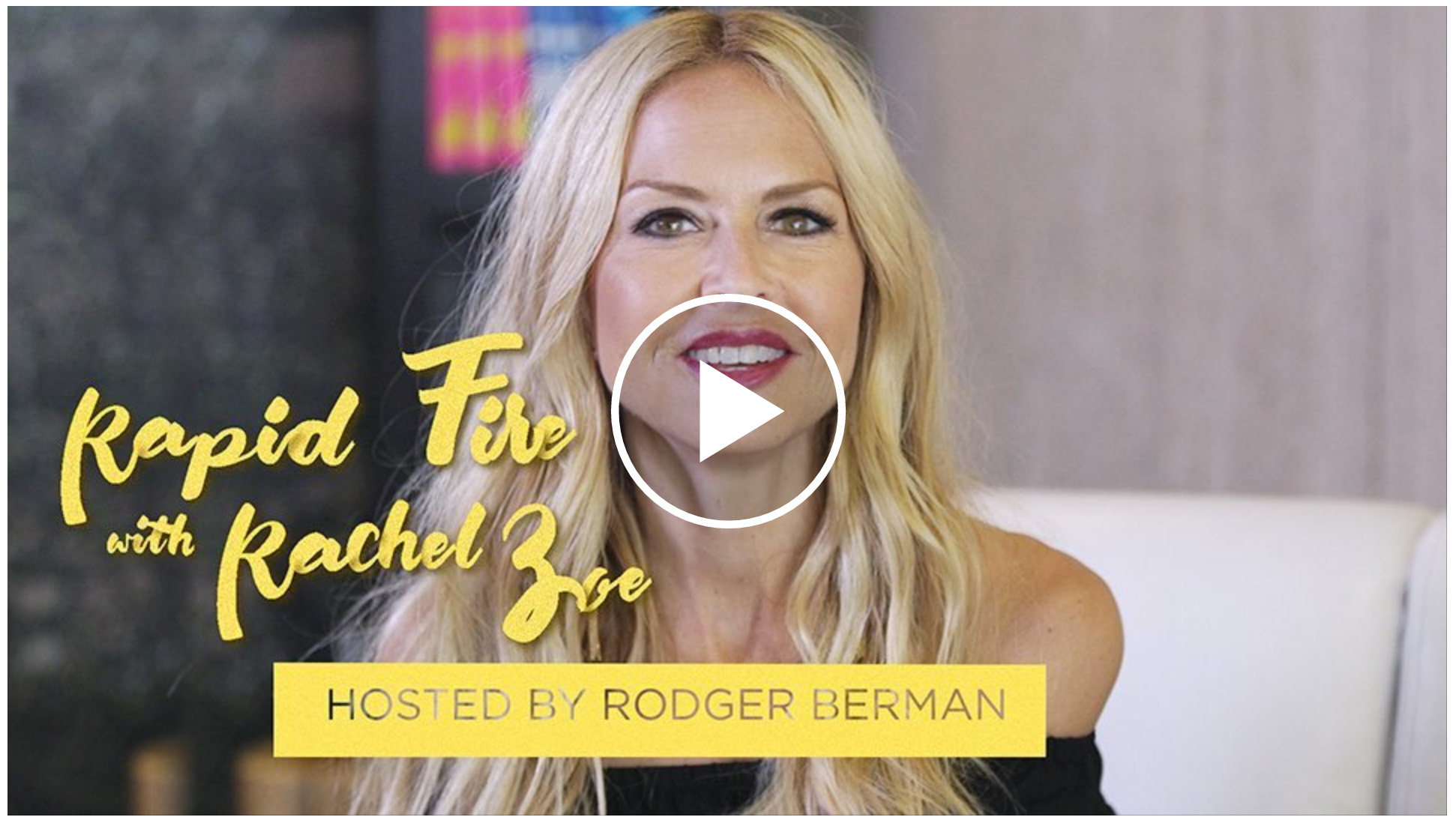 rachel zoe video