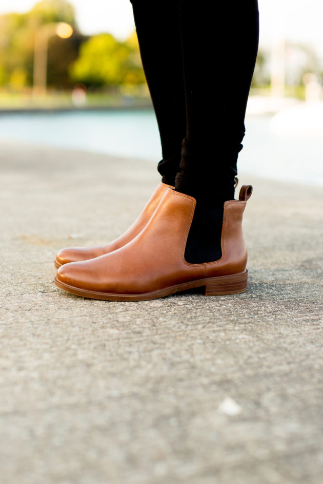 clarks taylor shine black