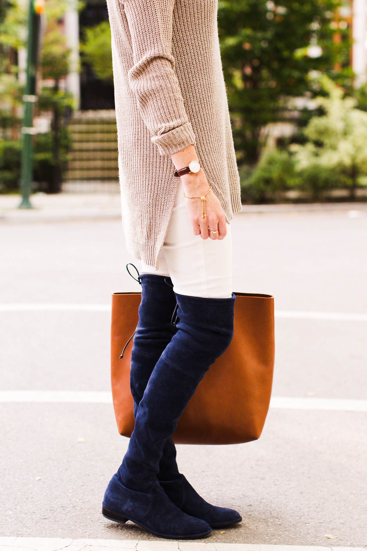 Stuart weitzman shop navy suede boots