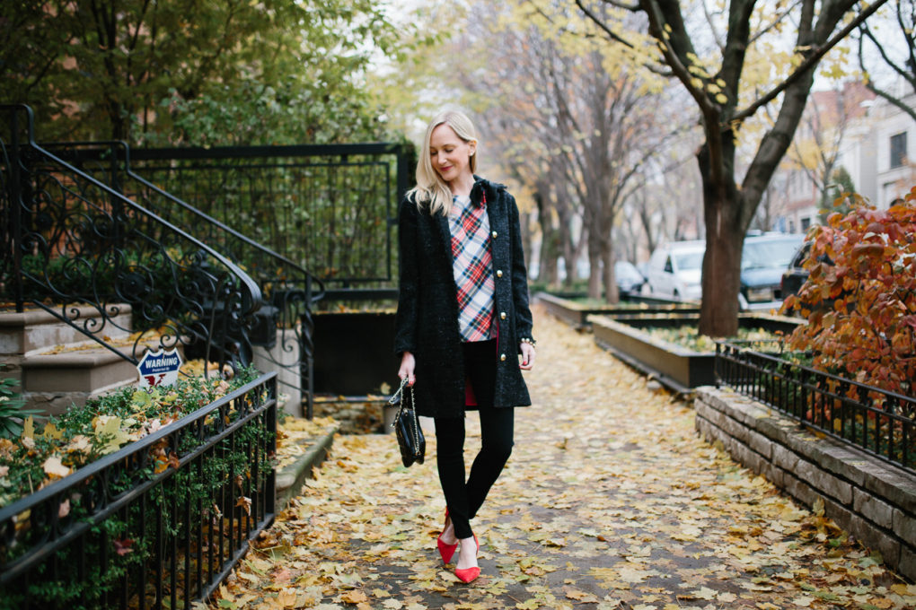 Plaid Bow Tee main image 1