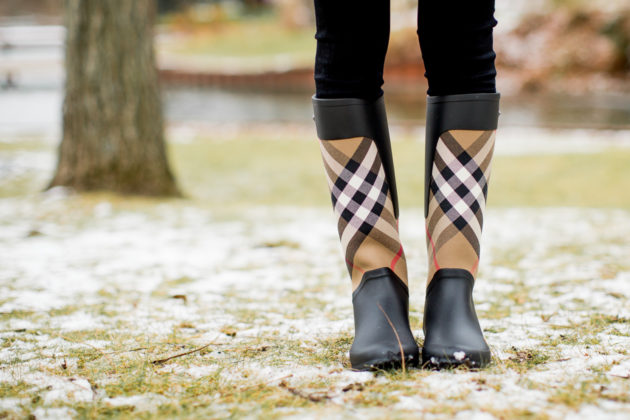 clemence rain boot burberry