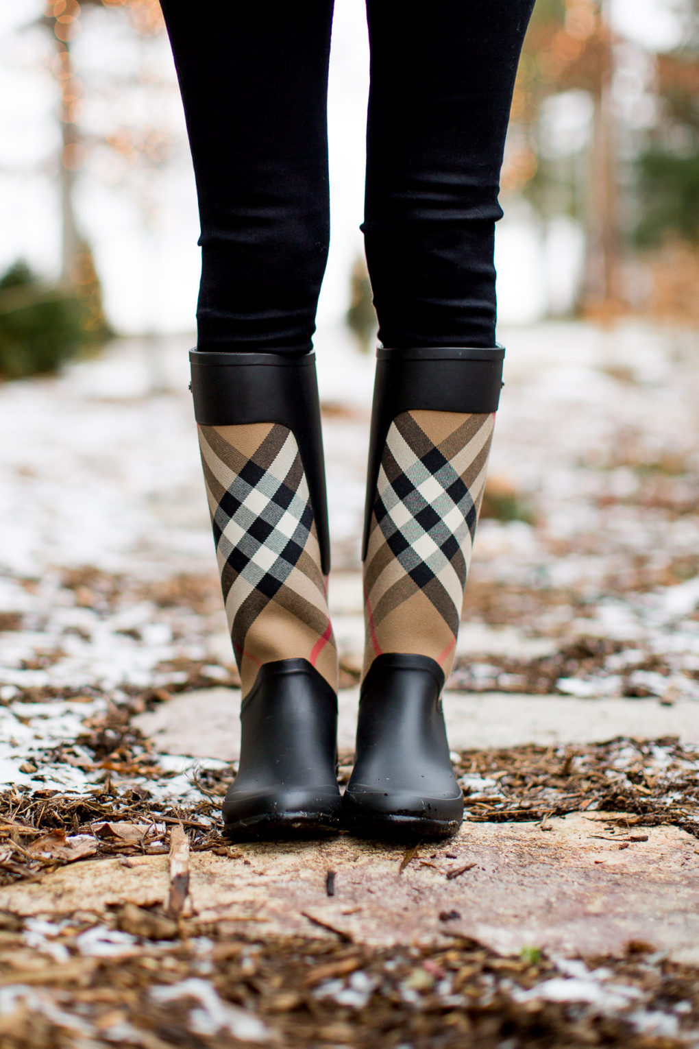 clemence rain boot burberry