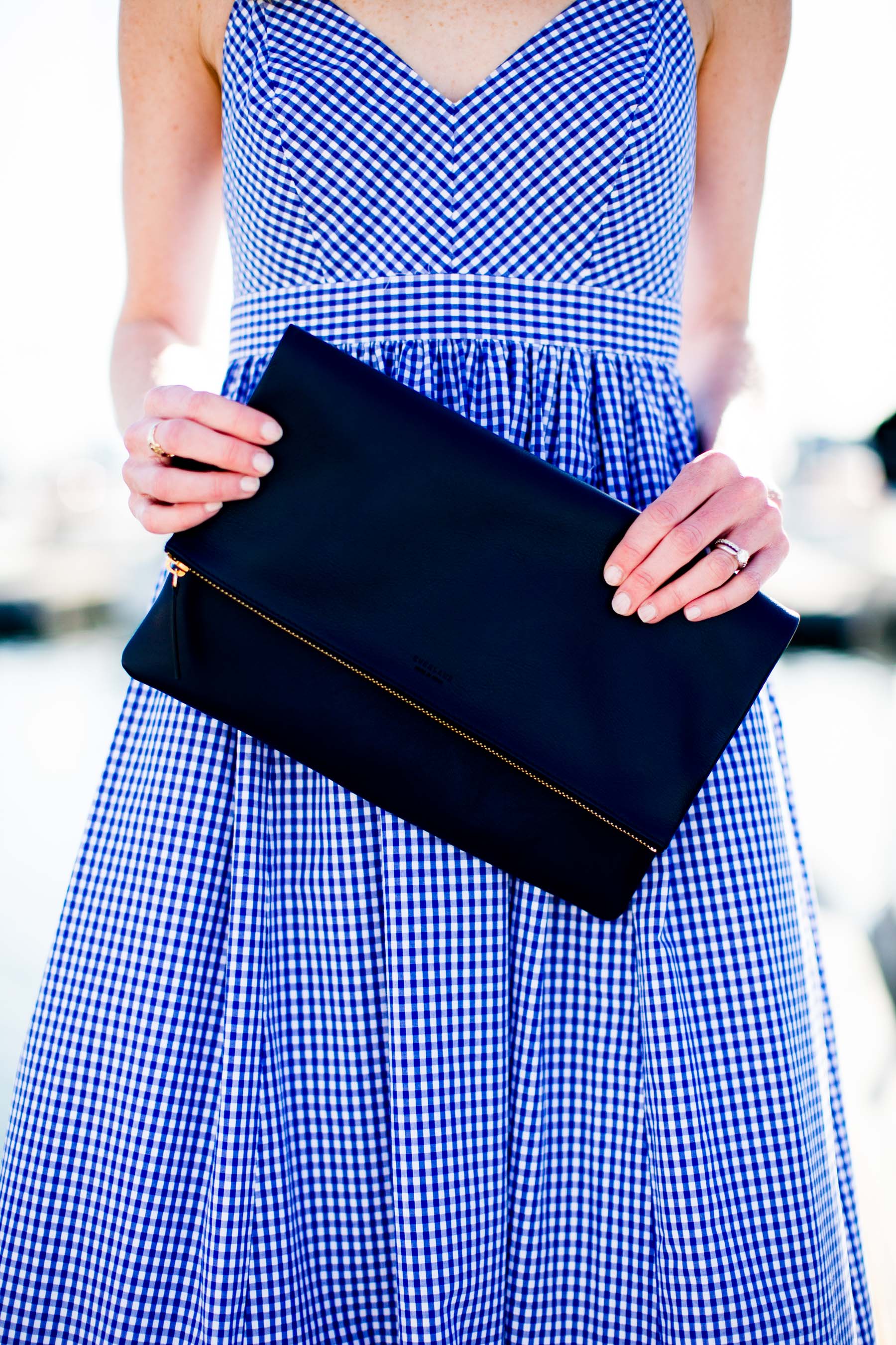 J.Crew Gingham Maxi Dress - Kelly in the City
