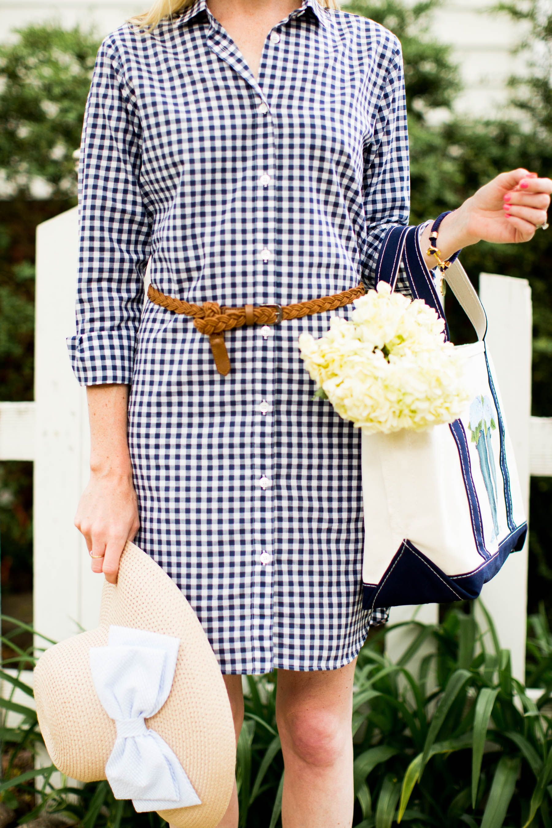 Kiel James Patrick Gingham Dress