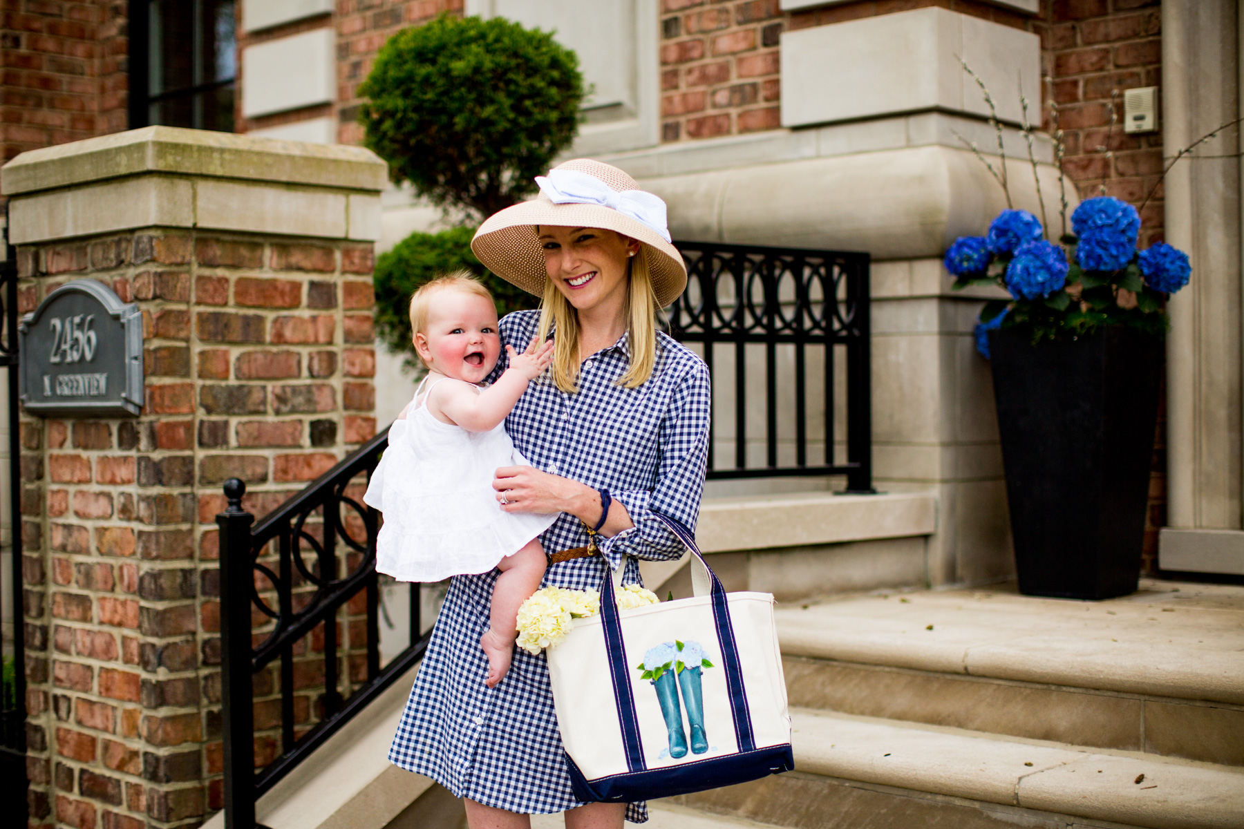 Kiel James Patrick Gingham Dress - Kelly in the City